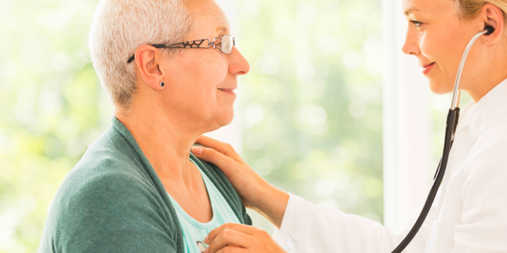 Patient får tjekket lunger