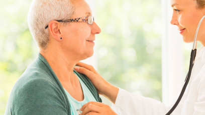 Patient får tjekket lunger