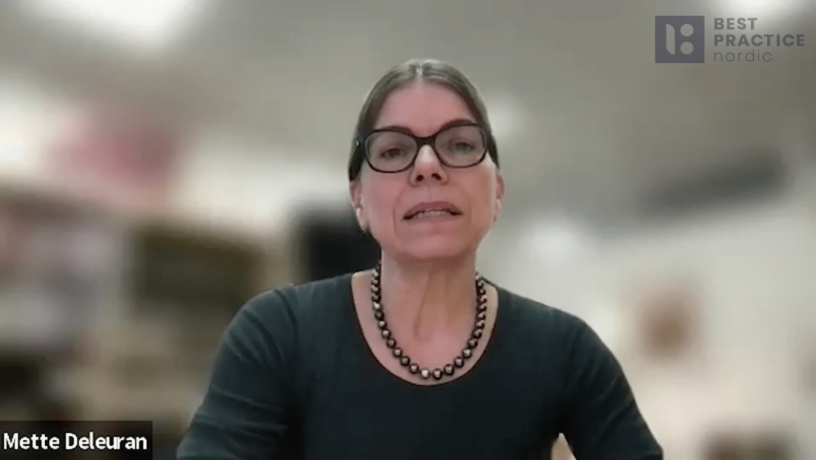 Mette Deleuran og Christian Vestergaard